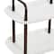 Hello Honey® Main + Mesa™ 2-Tier Modern Plastic and Metal Trolley